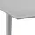 vidaXL Ausziehbarer Esstisch Grau (80-120)x80x74 cm MDF
