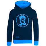 Trollkids Troll Kapuzenpullover - Navy / Med Blue - 110 cm