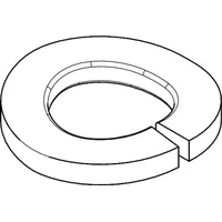 Industrial Quality Supplies DIN 128 Federring, FST mech.Zn B