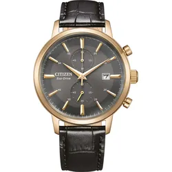 Citizen Analog Chronograph Analog Chronograph Eco-Drive Technologie" CA7067-11H" - grau,schwarz - 42mm