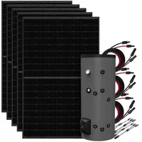 Offgridtec 2,25 kWp Full Black Solaranlage 2250 W inkl. 200L Fothermo Boiler