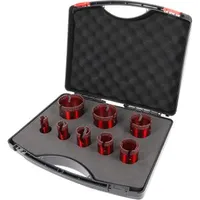 PRODIAMANT Diamantbohrer Speedmaster, Set, 8-teilig, 20-68 x 50 mm, (ØxL), M14