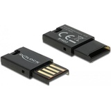 Delock 91603 Kartenleser USB 2.0 Schwarz