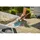 Gardena Waschbürste Cleansystem M hard Grau/Türkis