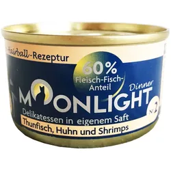 MOONLIGHT Dinner 2 Thunfisch, Huhn und Garnelen 80g