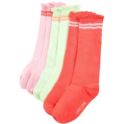 Kindersocken 5 Paar EU 23-26 – Weich & mit verspielten Rüschen