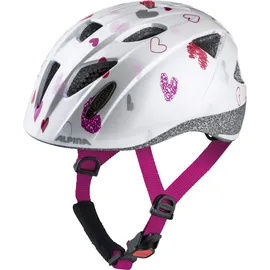 Alpina Ximo 47-51 cm Kinder white hearts 2020