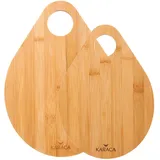 KARACA Schneidebrett-Set Holz 2-tlg. 0 x 0 cm