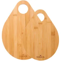 KARACA Schneidebrett-Set Holz 2-tlg. 0 x 0 cm