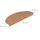Relaxdays Stufenmatte 65 x 24 cm Beige