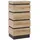 Meble Wojcik CORTE 60 x 117 cm Grau / Braun