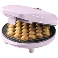 Bestron ABWM300P Bubble-Waffeleisen rosa