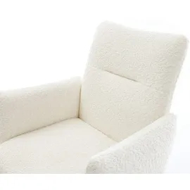 DeLife Jova-Flex Bouclé Weiß