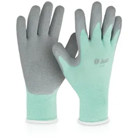 Juzo Anziehhilfe Spezialhandschuhe für Kompressionsstrümpfe mintgrün-grau Größe L/9