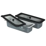 CHEF CUISINE Frischhaltedose rechteckig 2er Set