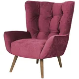 Soho Polstersessel Jolyn ¦ rot ¦ Maße (cm): B: 87 H: 100 T: 86.0