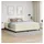 vidaXL Bettrahmen 200 x 200 cm Creme