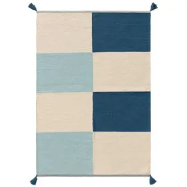 Lytte Anton Kinderteppich 90 x 130 cm Blau