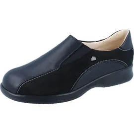 Finn Comfort Finn Comfort, Seoul, Damen, Slipper, Schwarz, Leder, Neu - Damenschuhe Slipper / Trotteur, Schwarz - Schwarz - 38,5