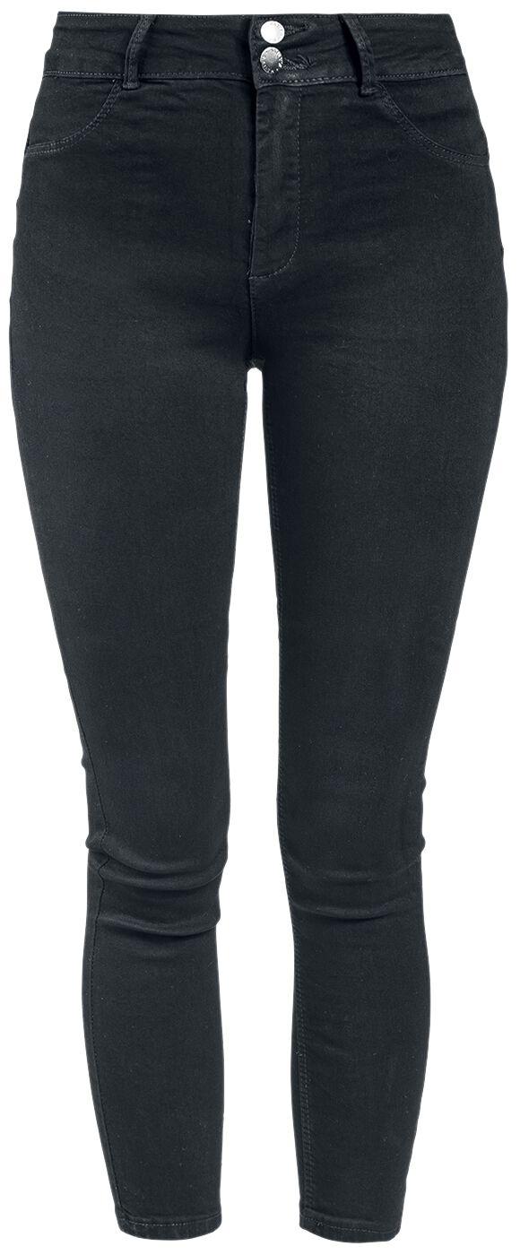 Hailys Jeans - Push - XS bis XXL - für Damen - Größe XL - schwarz - XL