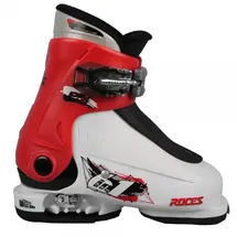 ROCES Idea Up Kinder Skischuhe Weiß/Rot/Schwarz 16,0-18,5