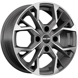 GMP Matisse 6.5x16 ET25 4x108 65,1, anthracite matt diamond