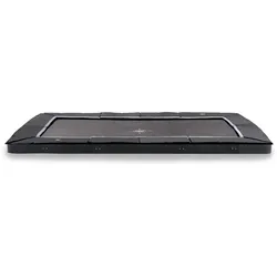 EXIT Dynamic ebenerdiges sports Trampolin 244x427cm - schwarz