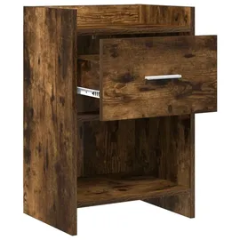 vidaXL Nachtschrank Geräucherte Eiche 40 x 30 x 60 cm Braun