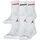 Jordan Jungen Legend Crew 6Pk Sokken, White, 5/7 Jahre - Jahre