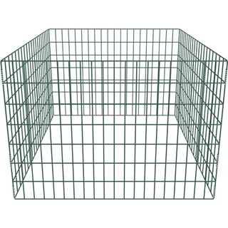 vidaXL Gartenkomposter Quadratmaschen 100 x 100 x 70 cm