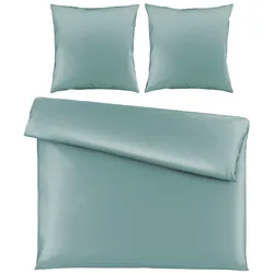 Bettwäsche Victoria XXL Mineralblau ca. 200x200cm
