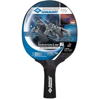 Donic Schildkröt Tischtennis Schläger Sensation 700, ASG Anti Shock Grip, Schwarz, One Size