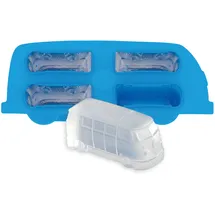 BRISA VW Collection - VW Bulli T1 Bus Eiswürfelform, Backform, Eiswürfelbereiter aus Silikon