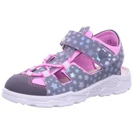 Pepino Sandale Gery graphit/rosada (mittel)