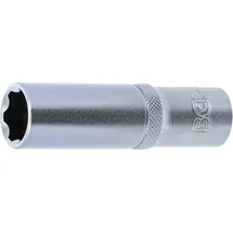 BGS Steckschlüssel-Einsatz Super Lock tief 12,5 mm (1/2") SW 15 mm