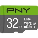 PNY microSDHC Elite 32GB Class 10 UHS-I + SD-Adapter