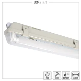 LED's light Feuchtraumleuchte 1x 20,5 W grau