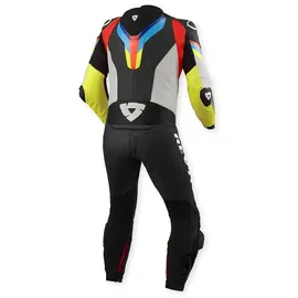 RevIt! Revit Quantum 3 Overall - Light Grey / Neon Yellow - 52