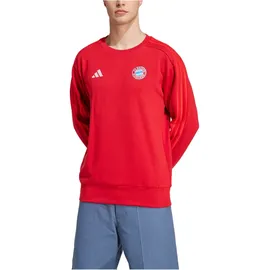 adidas Fc Bayern Munich 24/25 Dna Sweatshirt - Team Power Red 2 - 3XL