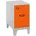 Simonrack mini Metal Schrank Grau Und Orange 575x400x500 Mm