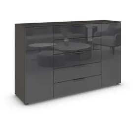Rauch Kommode Flipp Glas Basalt