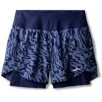 Brooks Damen Chaser 5" 2-in-1 Short 2.0 bunt