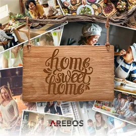 Arebos Induktionskochfeld mit Booster-Funktion | 7200W | 4 Kochfelder Flexzone | 59 cm | Autark mit Sensor Touch, Timer, Kindersicherung, �berhitzungsschutz,