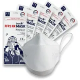 bon® / FFP2 Premium 3D Filtermasken/CE zertifizeirt/Made in Korea/einzeln versiegelt und verpackt (FFP2, KF94, 10st)