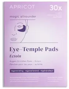 APRICOT Wiederverwendbare Augen-Schläfen Pads mit Ectoin