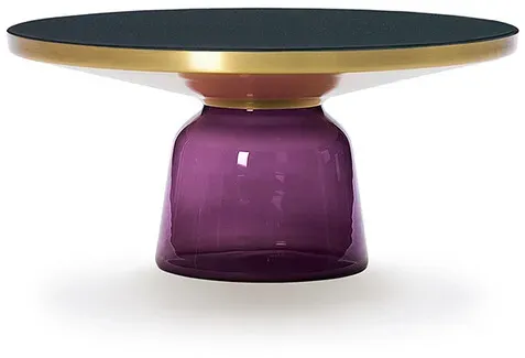 Tisch Bell Table ClassiCon weiß, Designer Sebastian Herkner, 36 cm