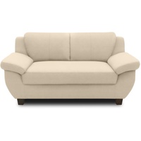 DOMO. collection 2 Sitzer, Sofa, 2er Couch, Garnitur, 3-2-1, beige, 159 cm