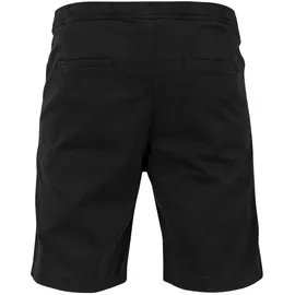 URBAN CLASSICS Stretch-Twill-Joggshorts schwarz XXL