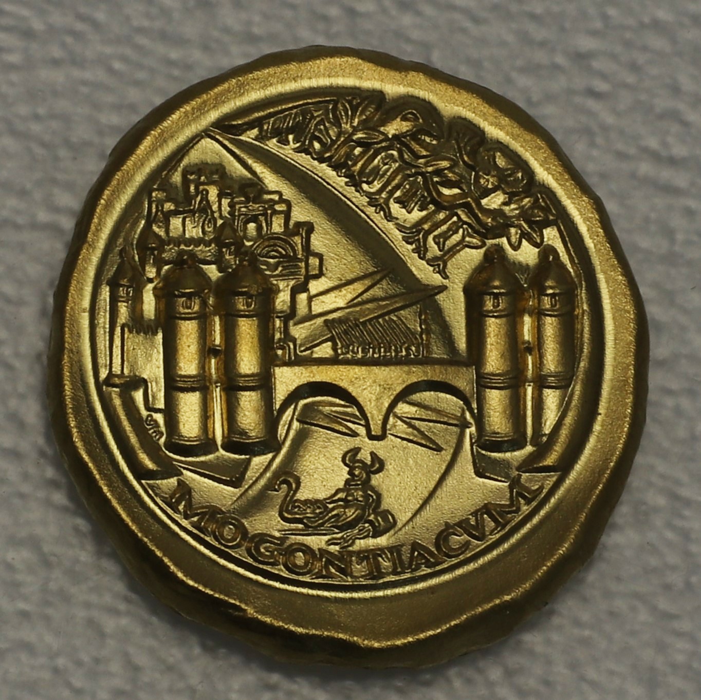 Flussgold-Medaille 2021 Mogontiacvm Rheingold