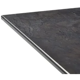 Sieger Klapptisch 160x90cm Stahl/Polytec Dunkelgrau